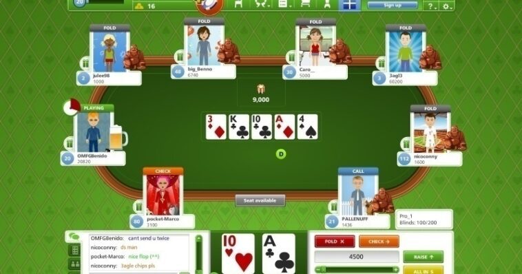 Goodgame Poker: Juega Poker gratis en línea al mejor estilo del Texas hold ’em