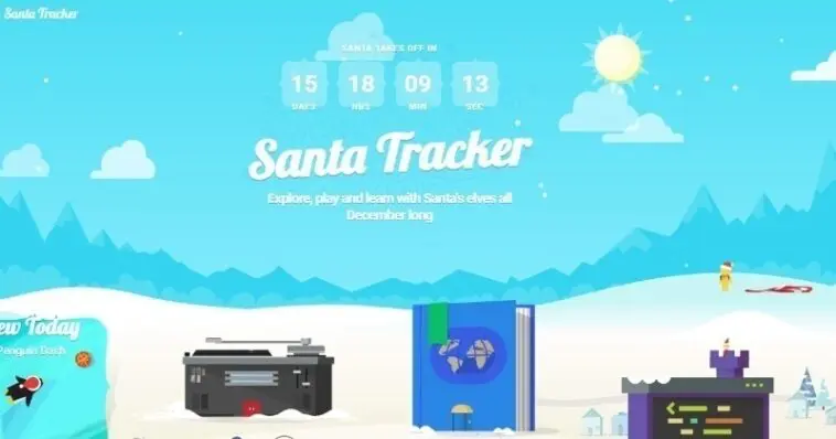 Google: ¡Santa Tracker está de vuelta! Juega con Papá Noel y acompáñalo a recorrer el mundo (vídeo)