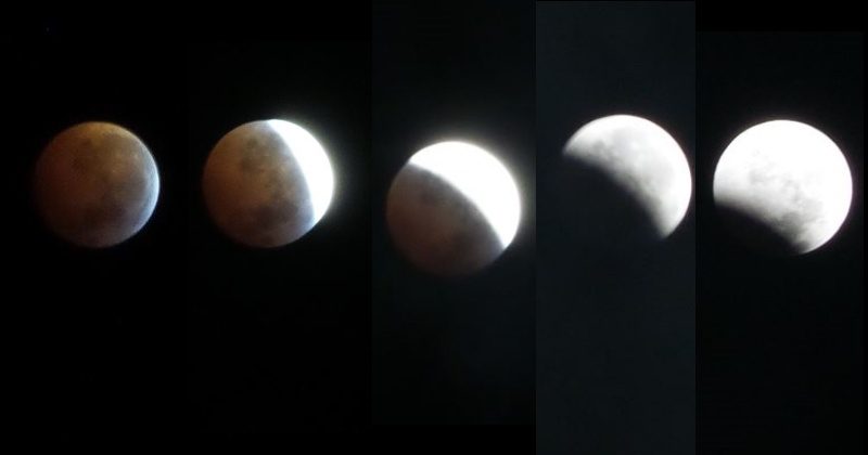 Eclipse Súper Luna de Sangr