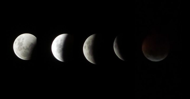 Eclipse Súper Luna de Sangre