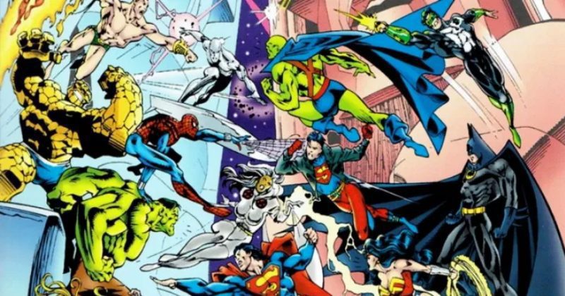 qhero.net - La vez que los héroes de Marvel y DC se enfrentaron