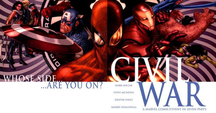 ¿Qué significó la Civil War (Marvel) para los comics?